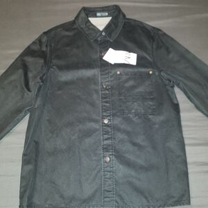 Zara Men's Black Shirt Jacket